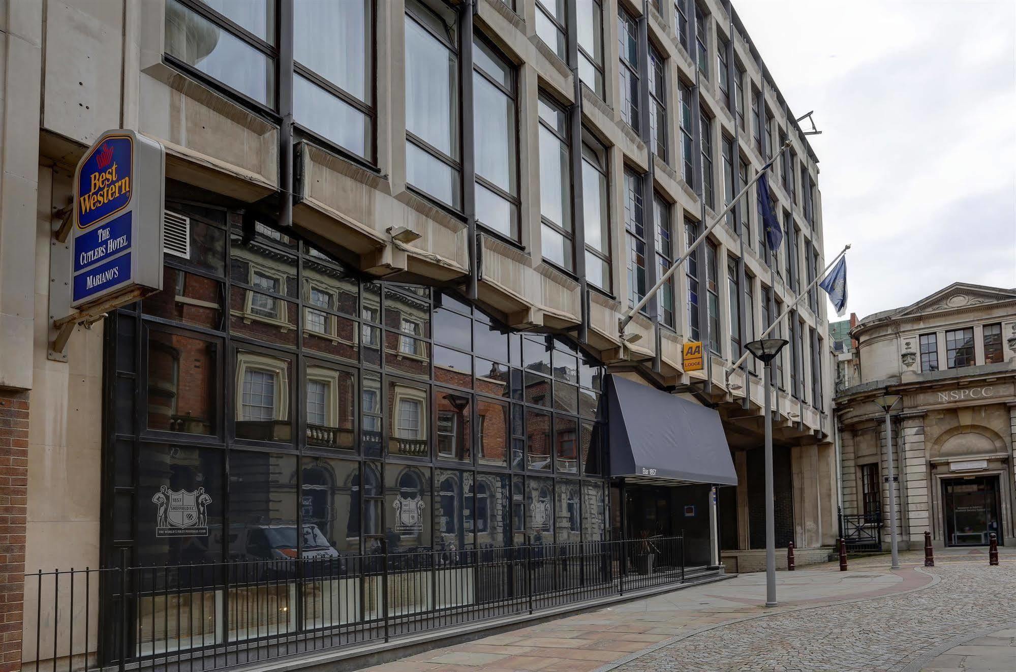 Best Western Sheffield City Centre Cutlers Hotel Dış mekan fotoğraf